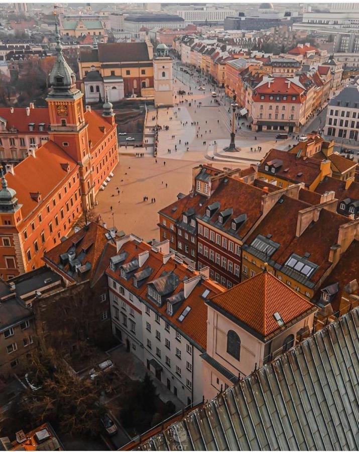 Super Apartament Grey Centrum 2X Metro Fast Wifi 300 Mbs Netflix Appletv Smarttv Spotify Panorama Miasta Warschau Buitenkant foto